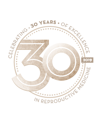 30th Anniversary Logo ORM Fertility