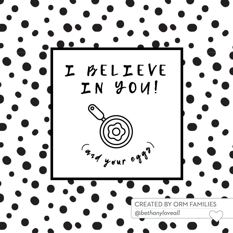 i believe in you graphic